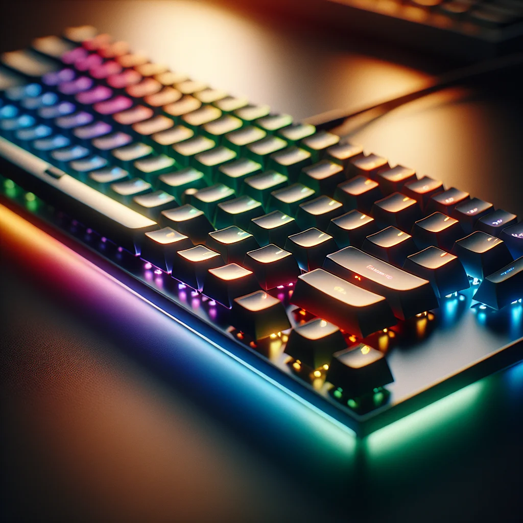 Posso definir cores RGB diferentes para teclas específicas no meu teclado mecânico?