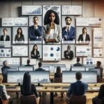 "Monitores ultrawide com melhor custo-benefício para profissionais brasileiros - imagem mostrando diversos modelos de monitores ultrawide em um ambiente de trabalho moderno, destacando suas telas ampliadas e ergonomia."