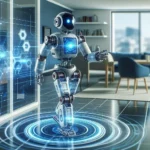 "Google Gemini model now available for local robots - a visual representation of advanced AI technology improving local automation and robotics."