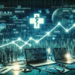 "Gráfico ilustrativo mostrando el incremento del 300% en ataques cibernéticos contra sistemas de salud en 2025, enfatizando la creciente preocupación por la seguridad digital en el sector sanitario."